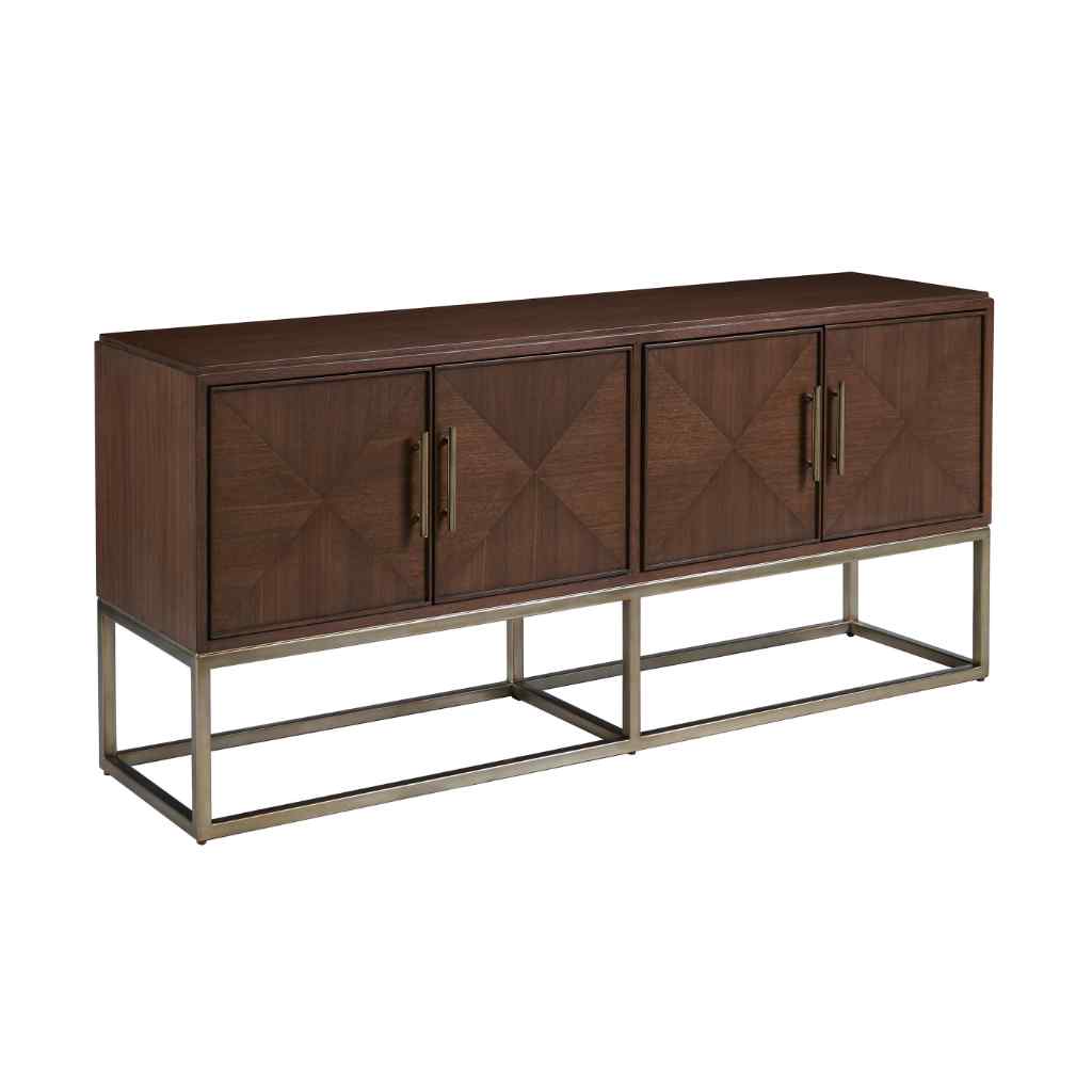 Cameron Media Console Brown