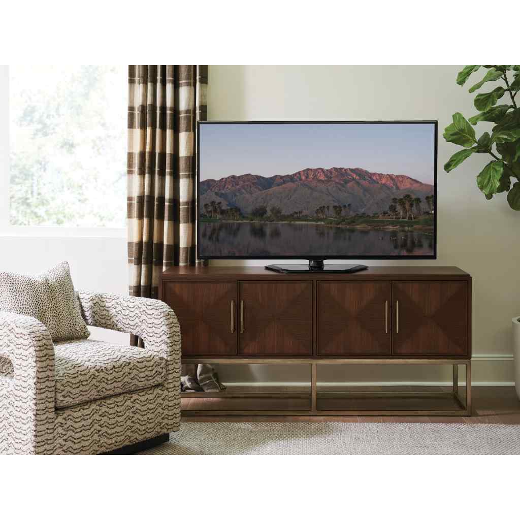 Cameron Media Console Brown
