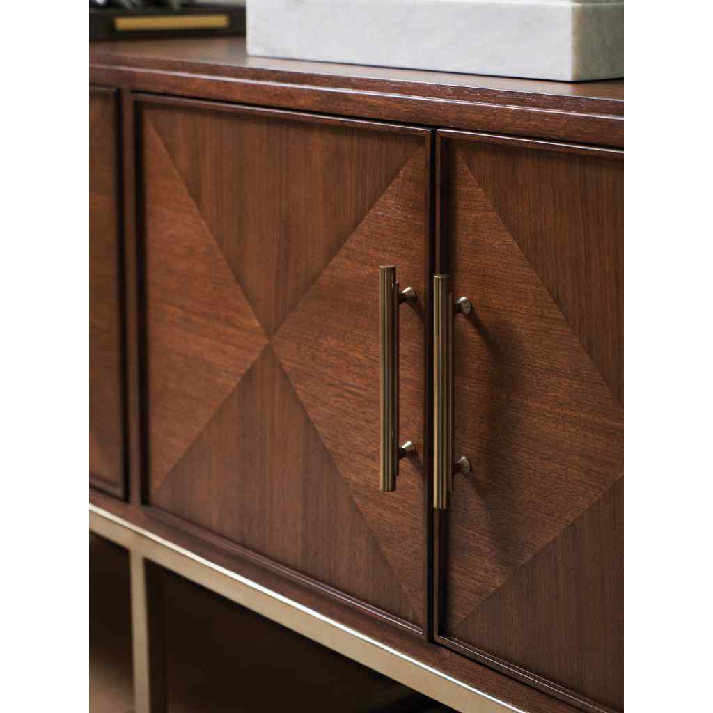 Cameron Media Console Brown