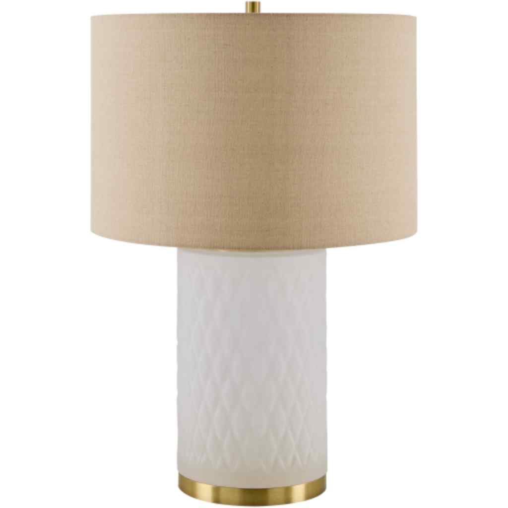 Cancale CNC-001 Lamp Beige / 27"H x 17"W x 17"D