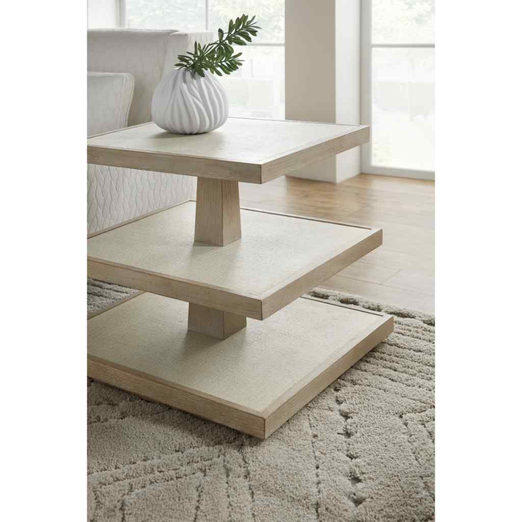 Cascade End Table - II Beige