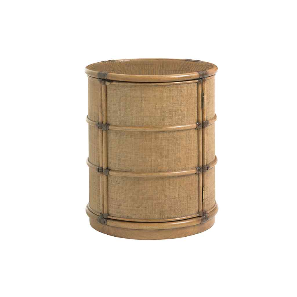 Cassada Drum Table Brown