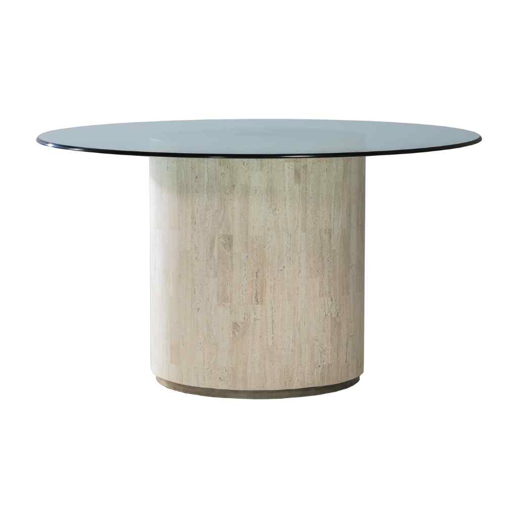 Cassio Round Dining Table - Signature Designs 56 inch / White