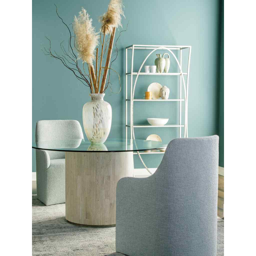 Cassio Round Dining Table - Signature Designs 56 inch / White