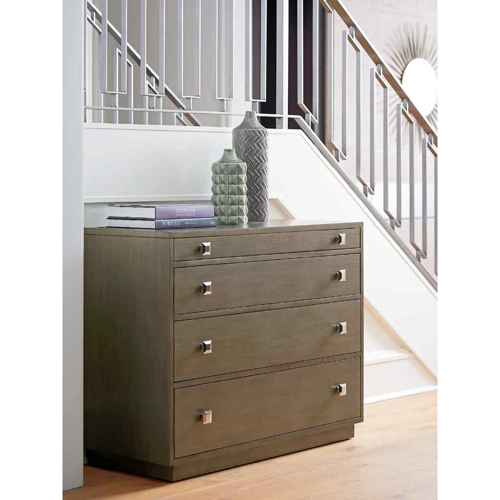 Cavalaire Bachelors Chest Silver Leaf