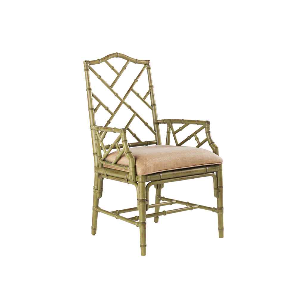 Ceylon Arm Chair - Island Estate Green