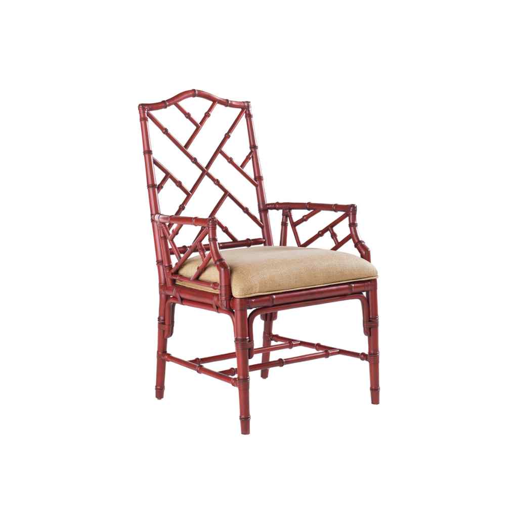 Ceylon Arm Chair - Island Estate Red