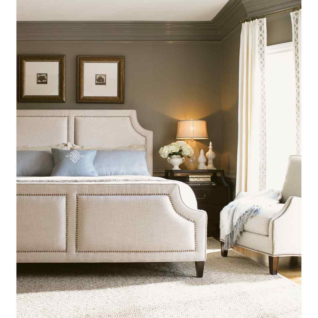 Chadwick Upholstered Bed King / Brentwood