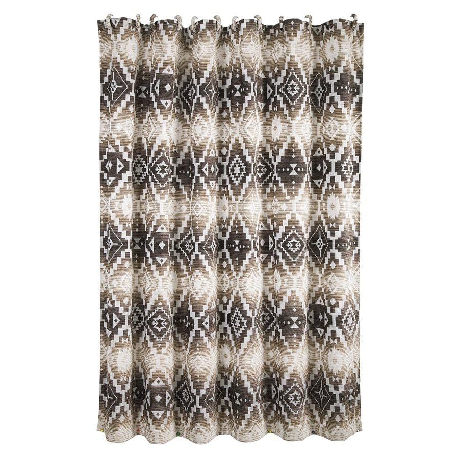 Chalet Aztec Shower Curtain from HiEnd Accents