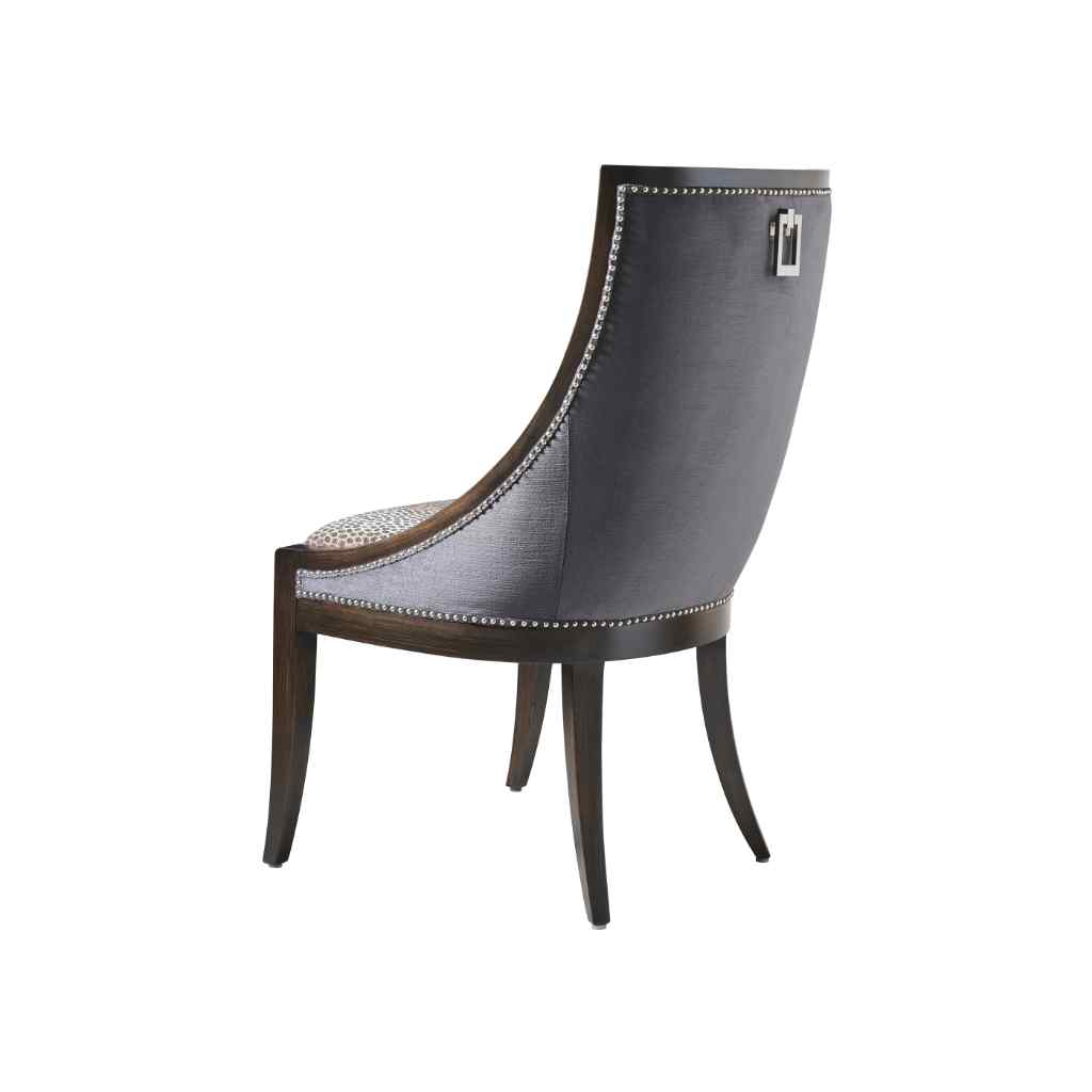 Chamberlain Dining Chair - Lexington Upholstery Brown Leopard