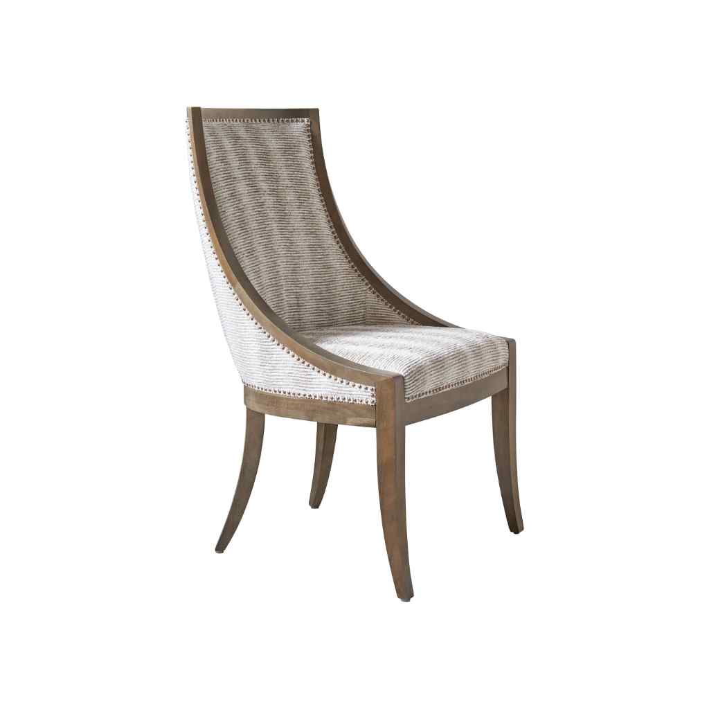 Chamberlain Dining Chair - Lexington Upholstery Harbor Gray