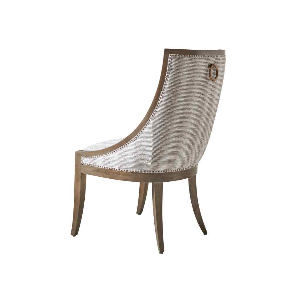 Chamberlain Dining Chair - Lexington Upholstery Harbor Gray