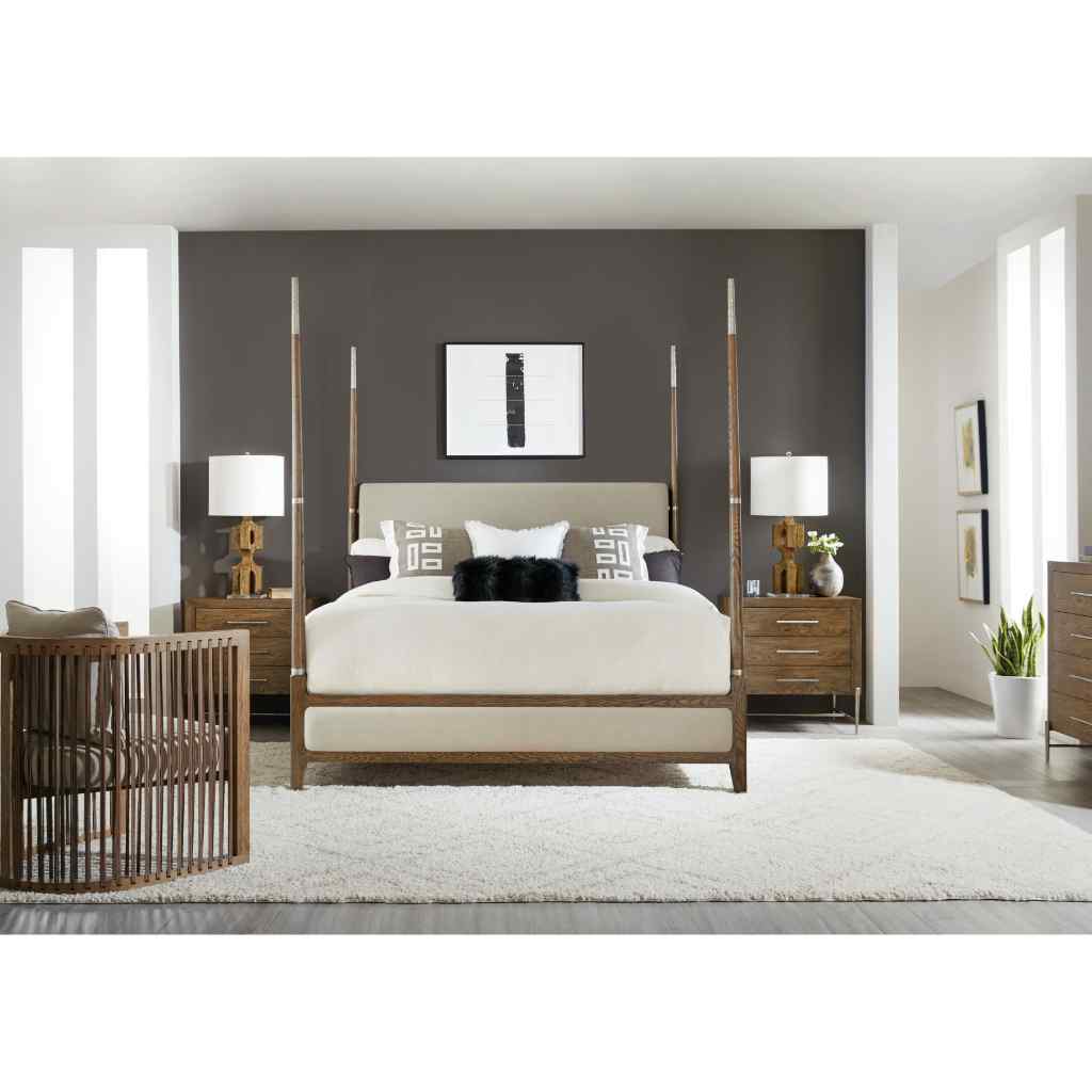 Chapman California King Four Poster Bed Beige