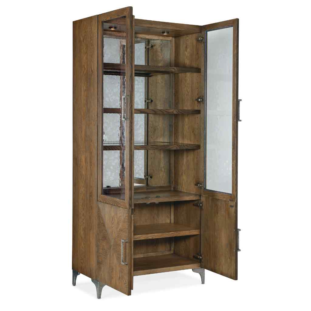 Chapman Display Cabinet Brown