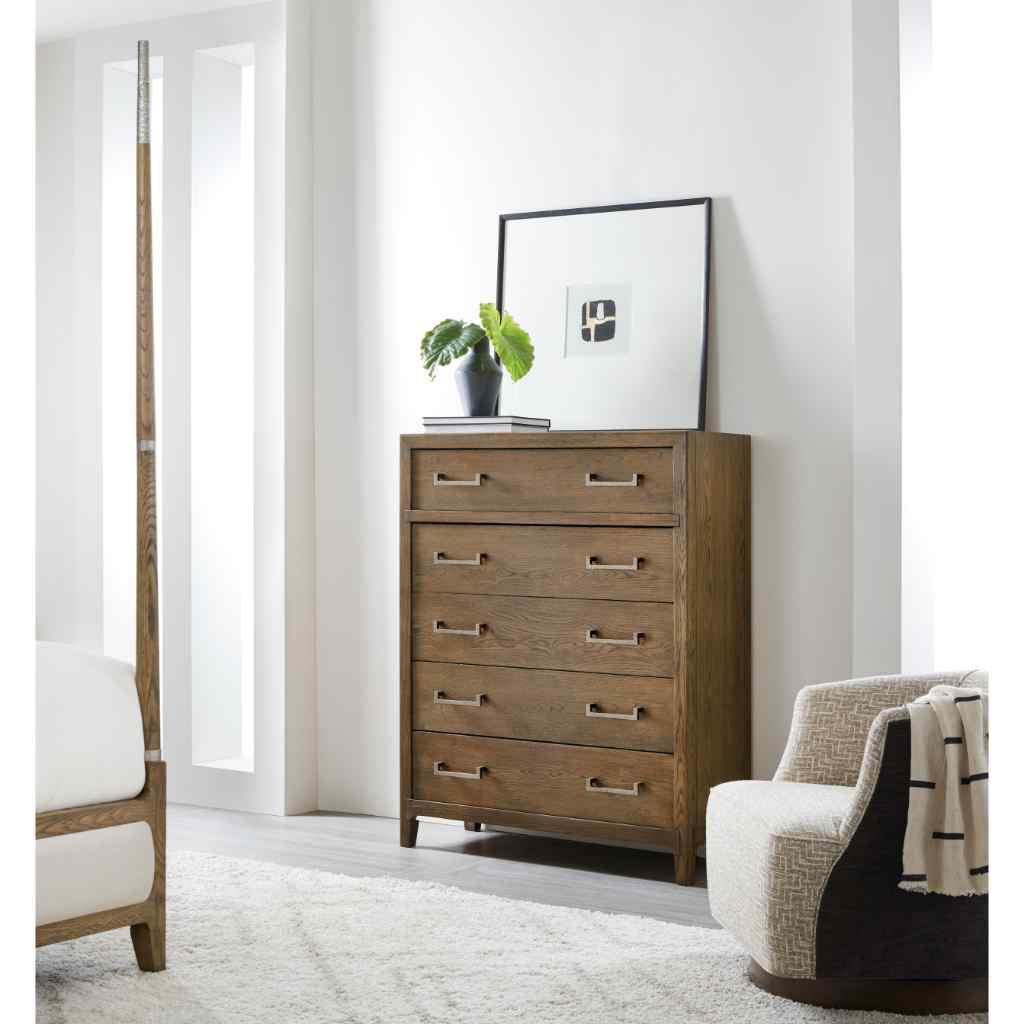 Chapman Five-Drawer Chest - I Brown