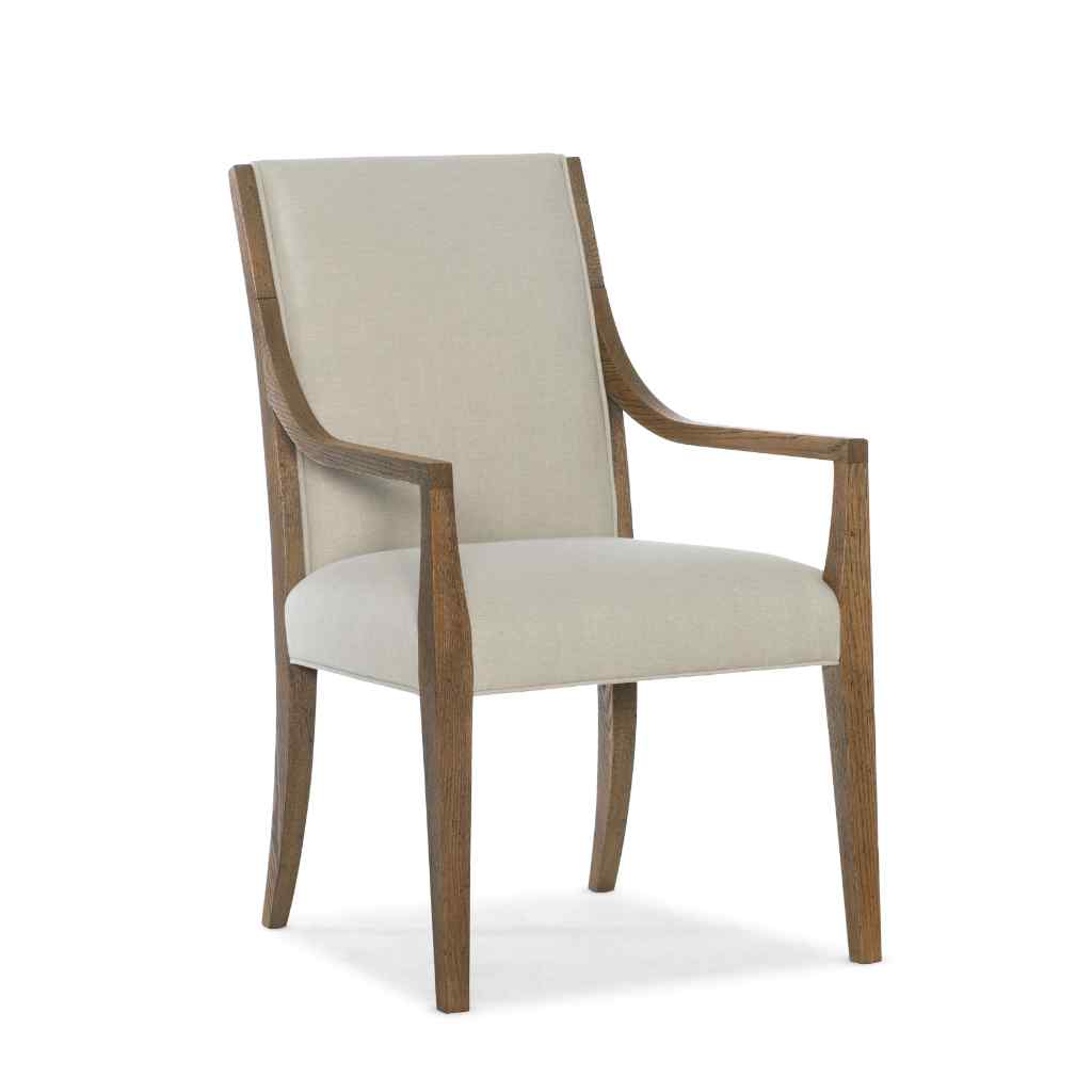 Chapman Upholstered Arm Chair Beige