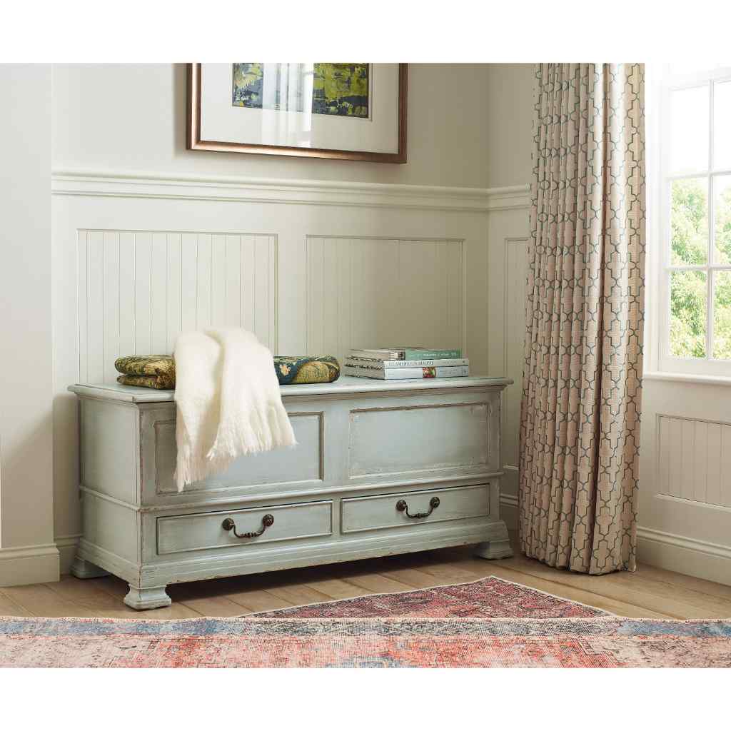 Charleston Blanket Chest Blue