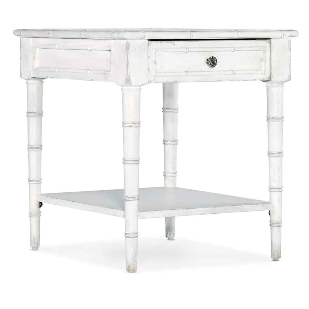 Charleston End Table - III White