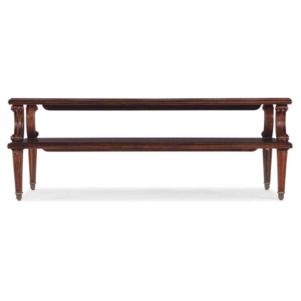 Charleston Rectangle Cocktail Table - I Dark Brown