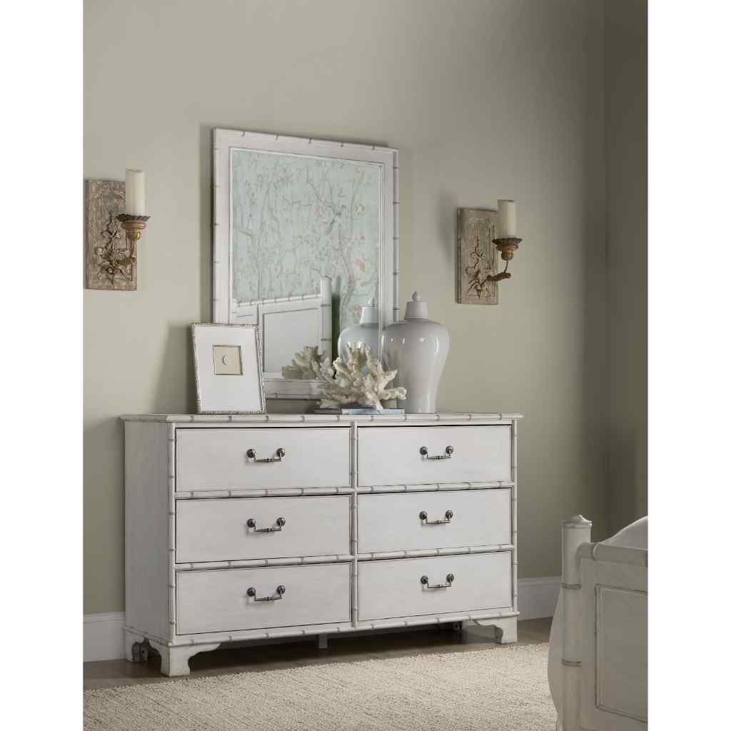 Charleston Six-Drawer Dresser Brown