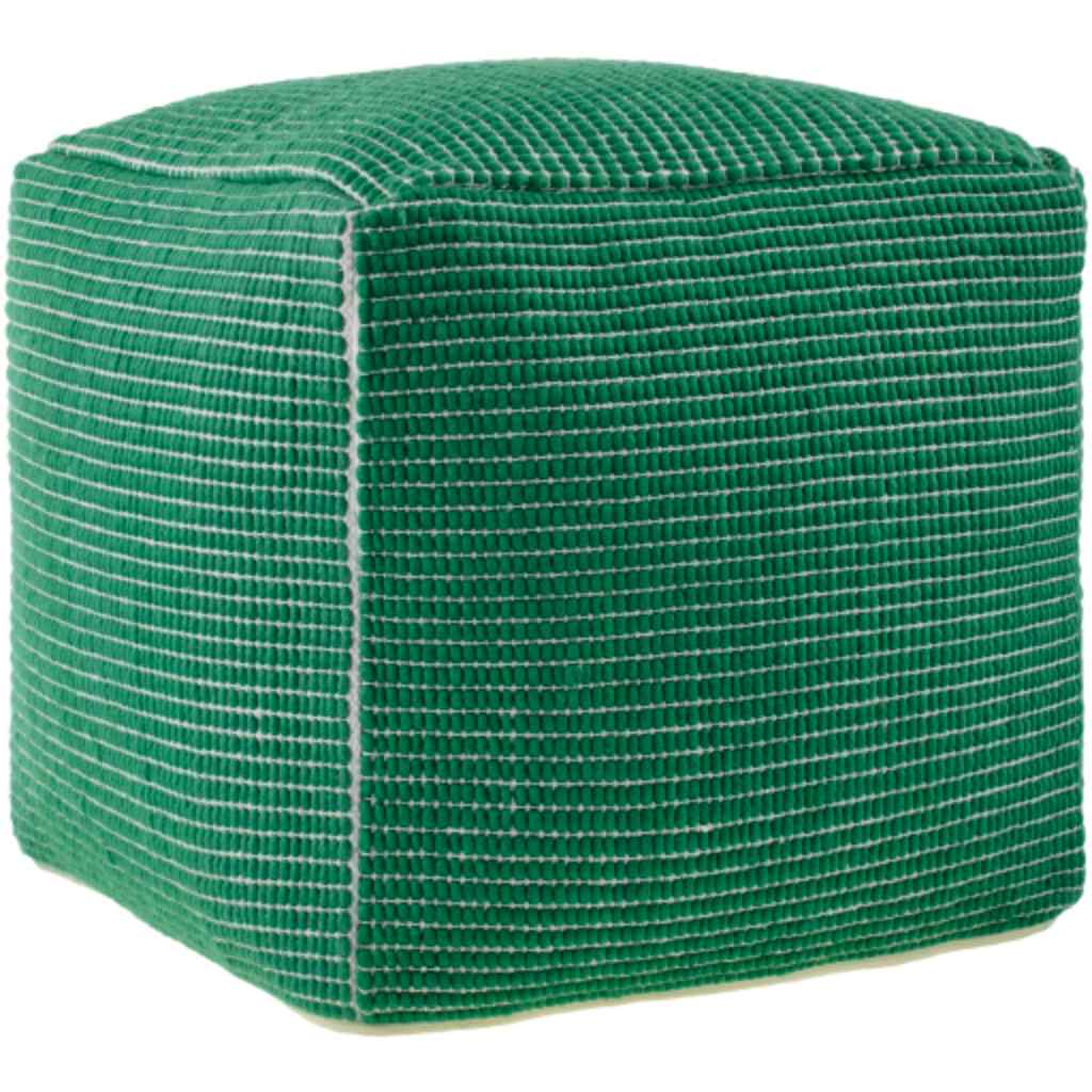 Chunky Grid CUPF-002 Pouf RIFLE / 18"H x 18"W x 18"D