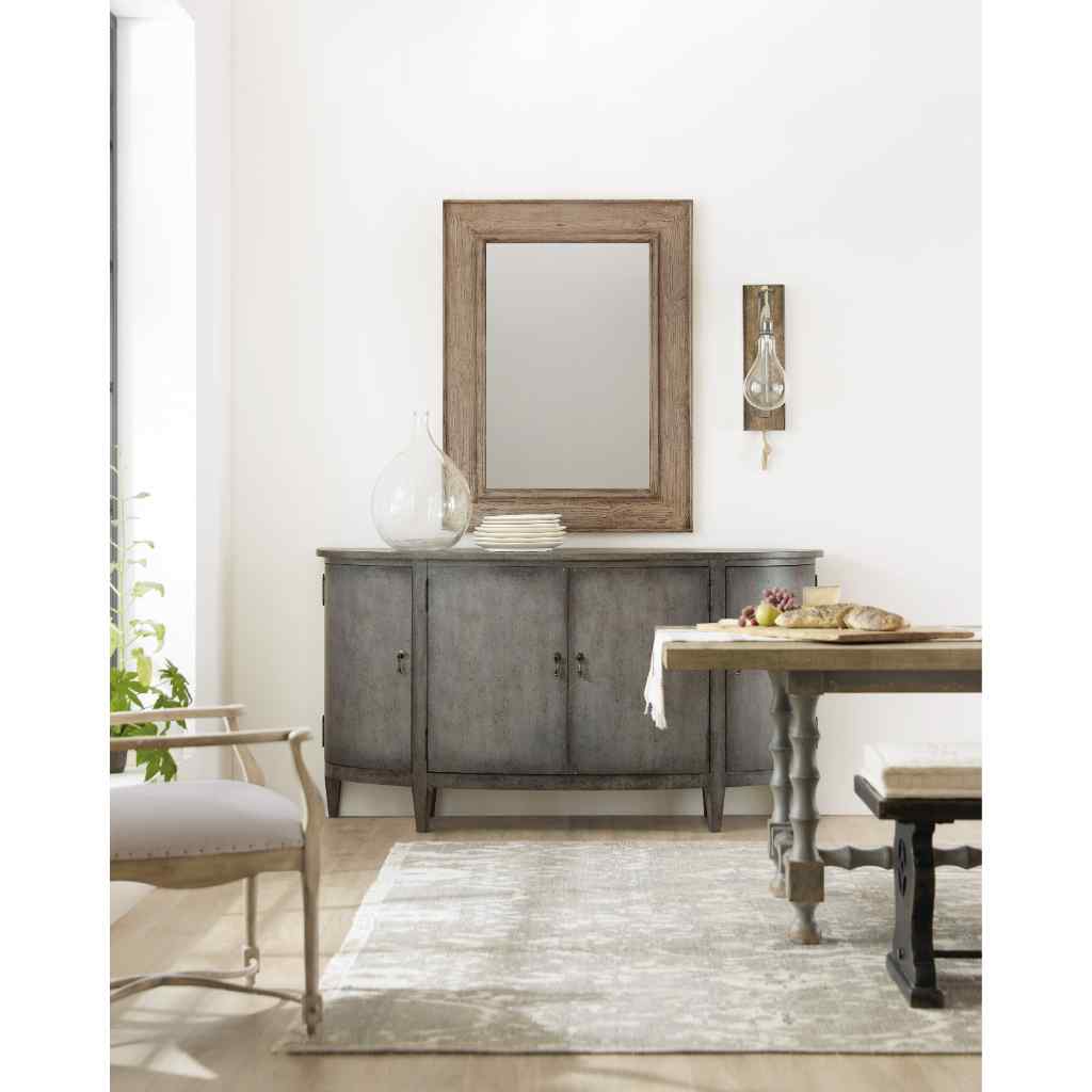 Ciao Bella Landscape Mirror- Natural Brown