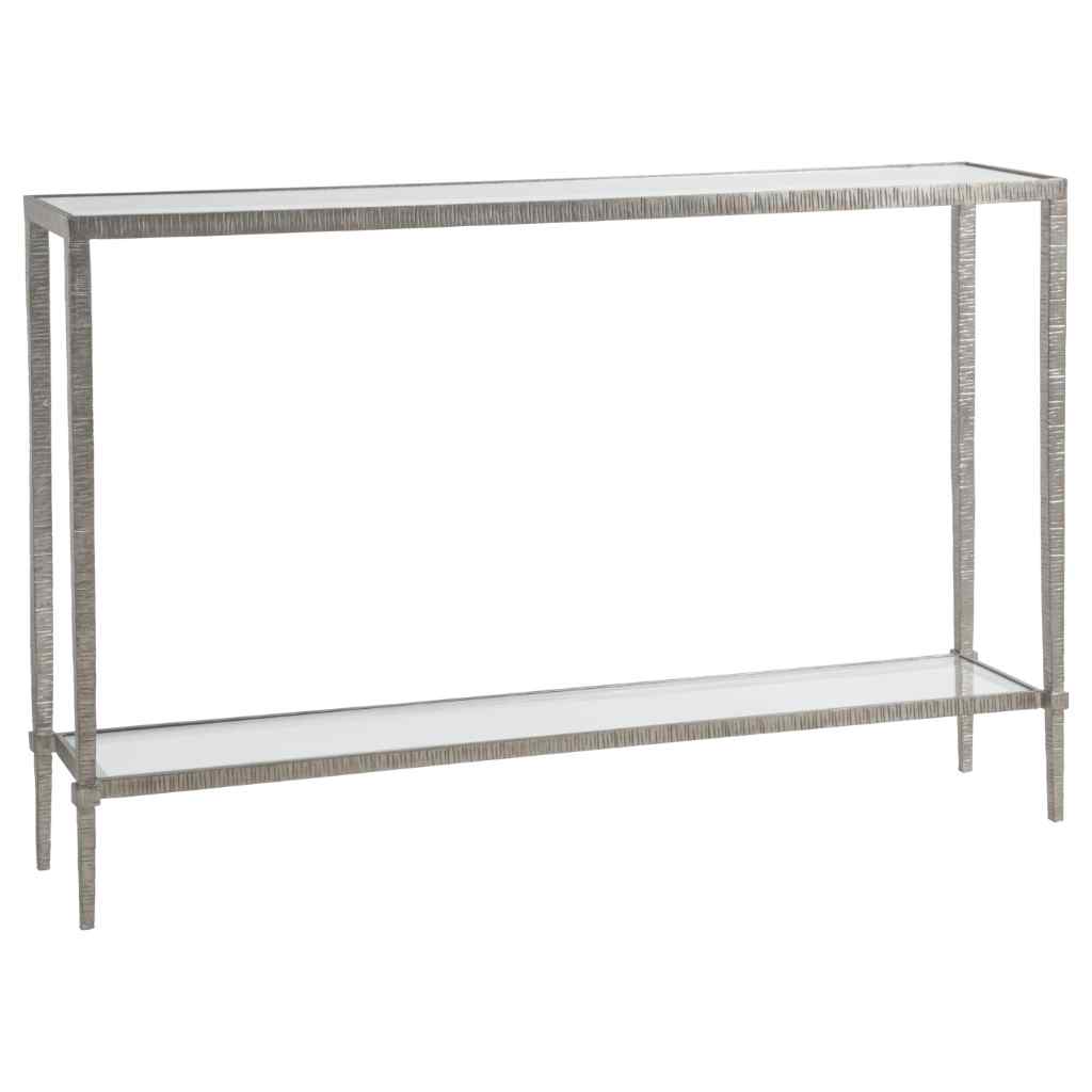 Claret Console - Metal Designs Silver