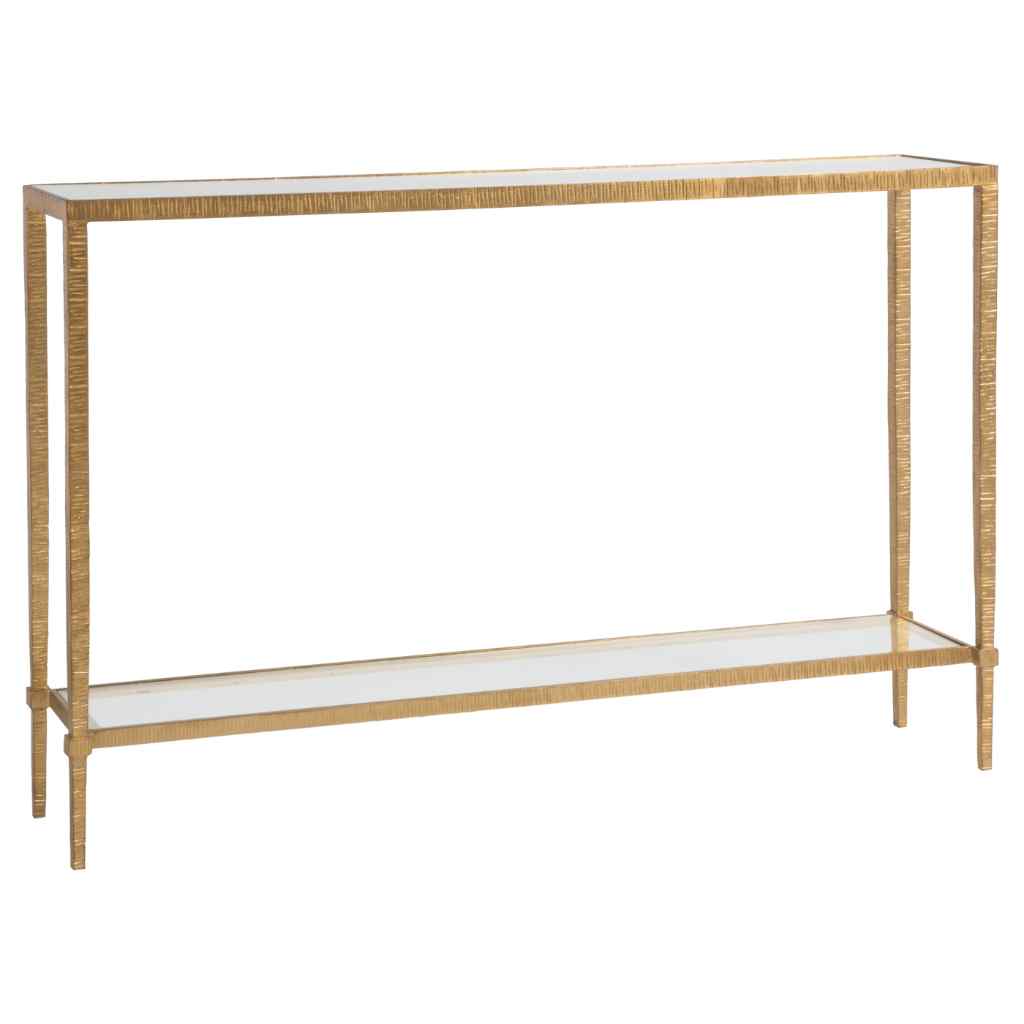 Claret Console - Metal Designs Gold