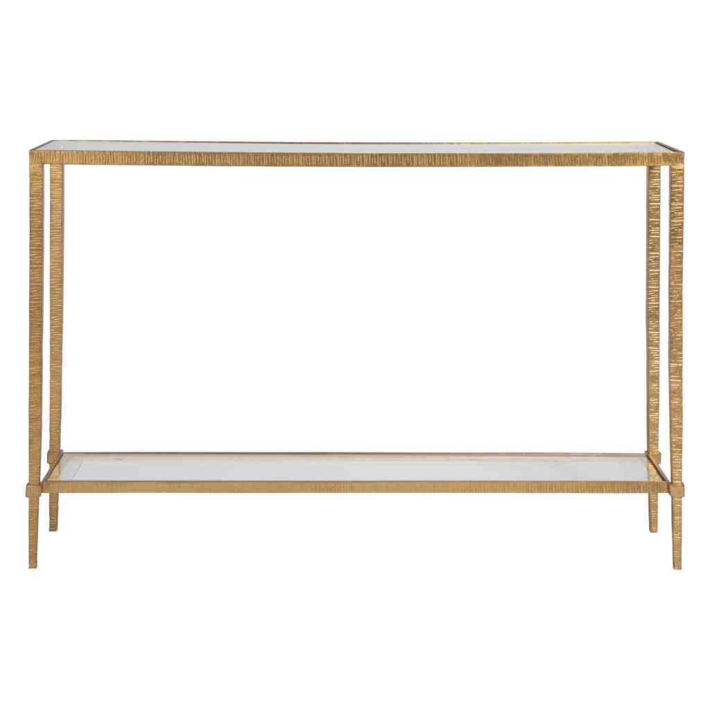 Claret Console - Metal Designs Gold