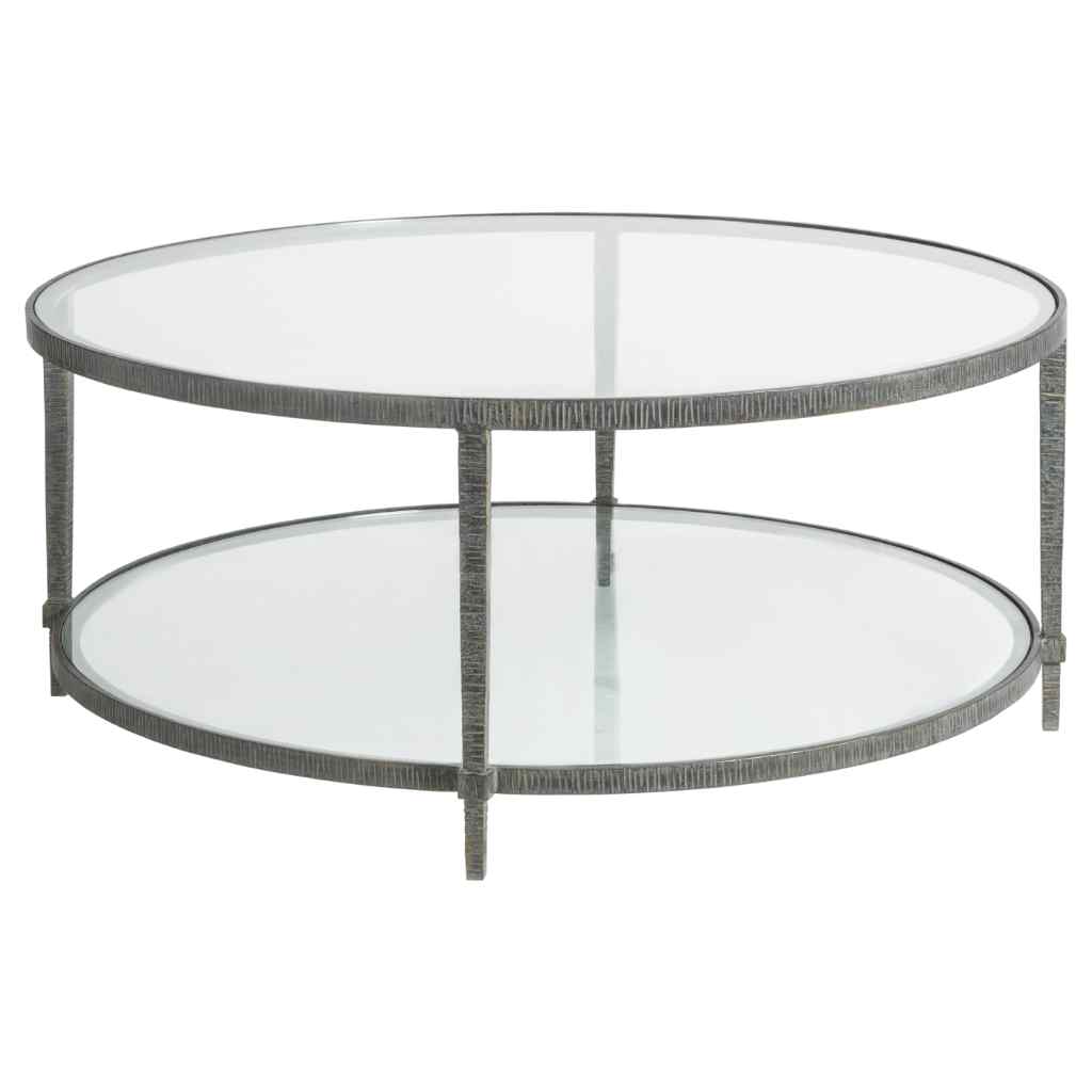 Claret Round Cocktail Table - Metal Designs St Laurent