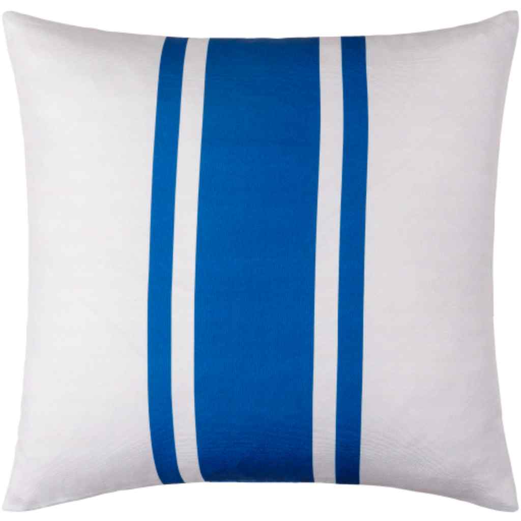 Classic Stripe CST-007 Pillow Dark Blue / 20"H x 20"W Pillow Kit w/Poly Insert