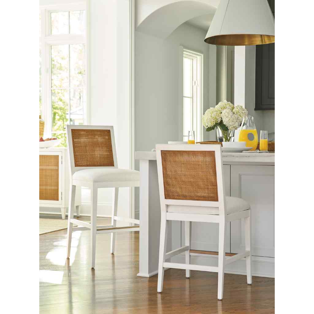 Cleo Counter Stool - Laguna White