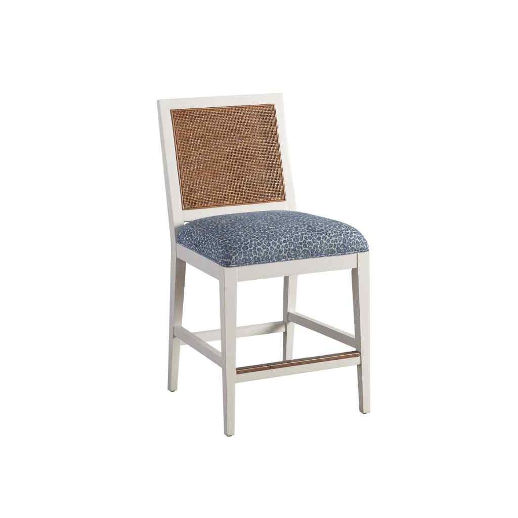 Cleo Counter Stool - Laguna Blue