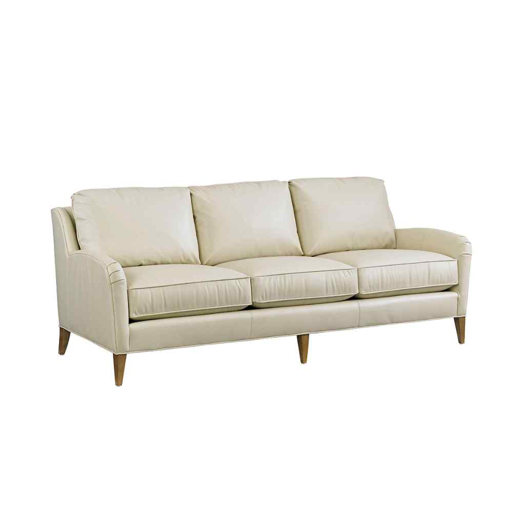 Coconut Grove Leather Sofa Brown