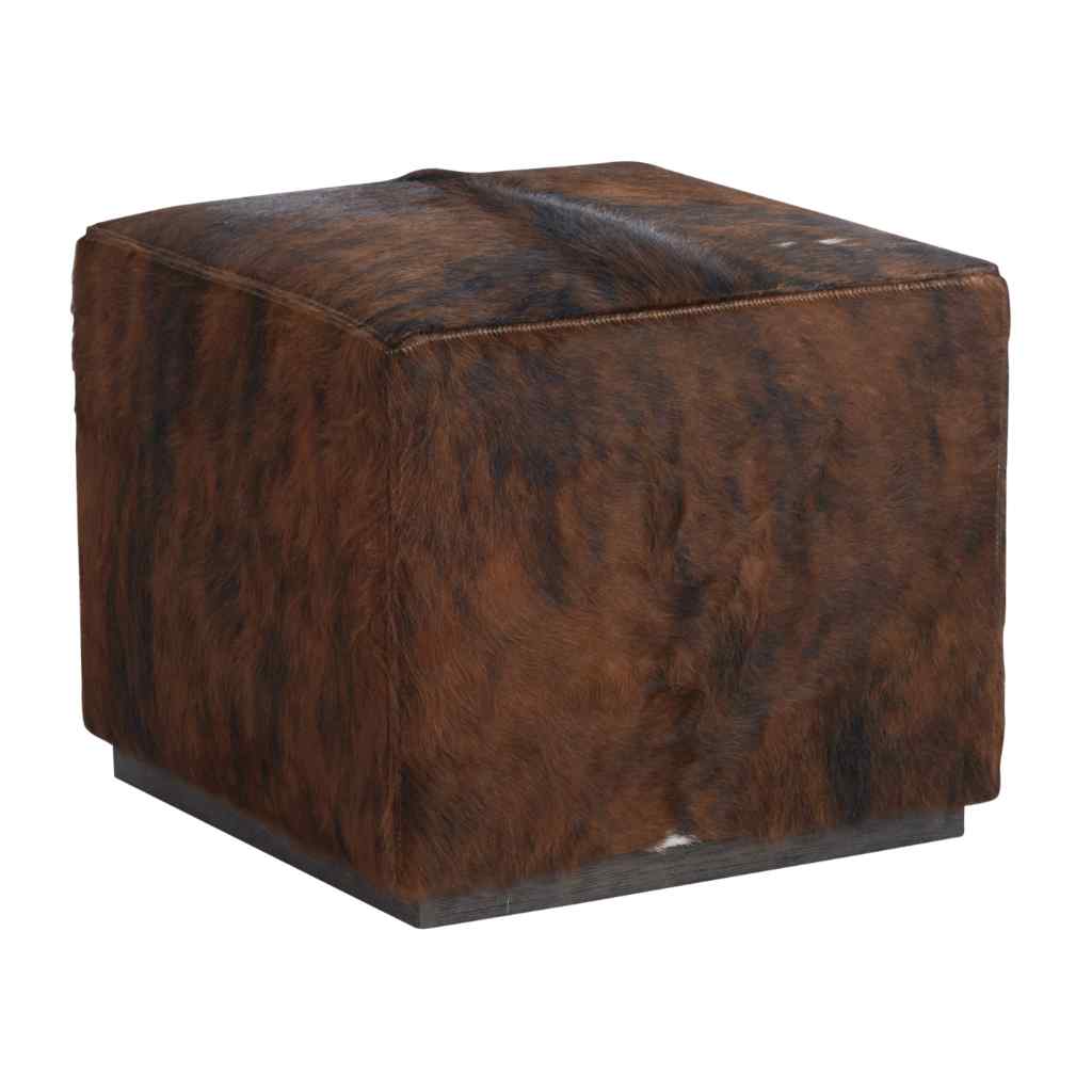 Colby Leather Ottoman - Barclay Butera Upholstery Arrowleaf
