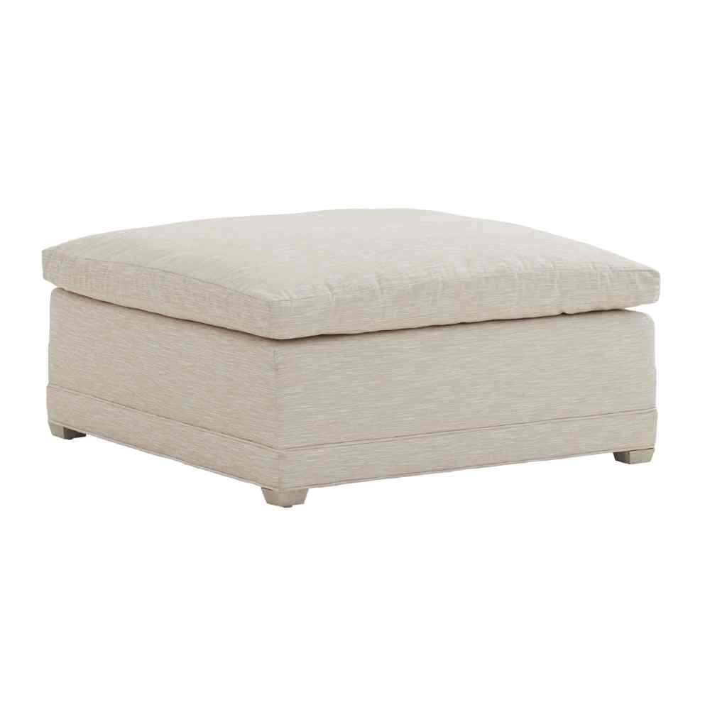 Colony Ottoman - Barclay Butera Upholstery Shell with Pattern
