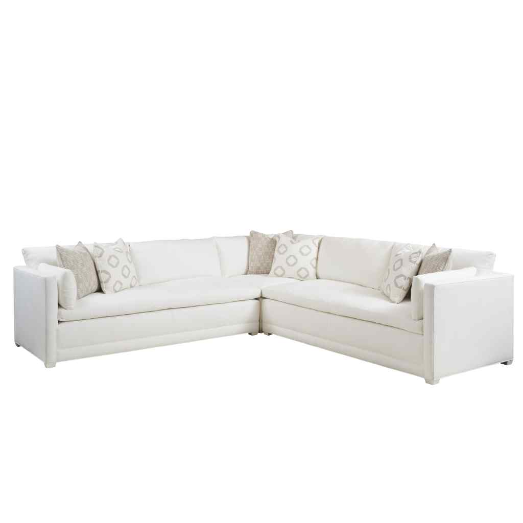 Colony Sectional - Barclay Butera Upholstery Seabreeze