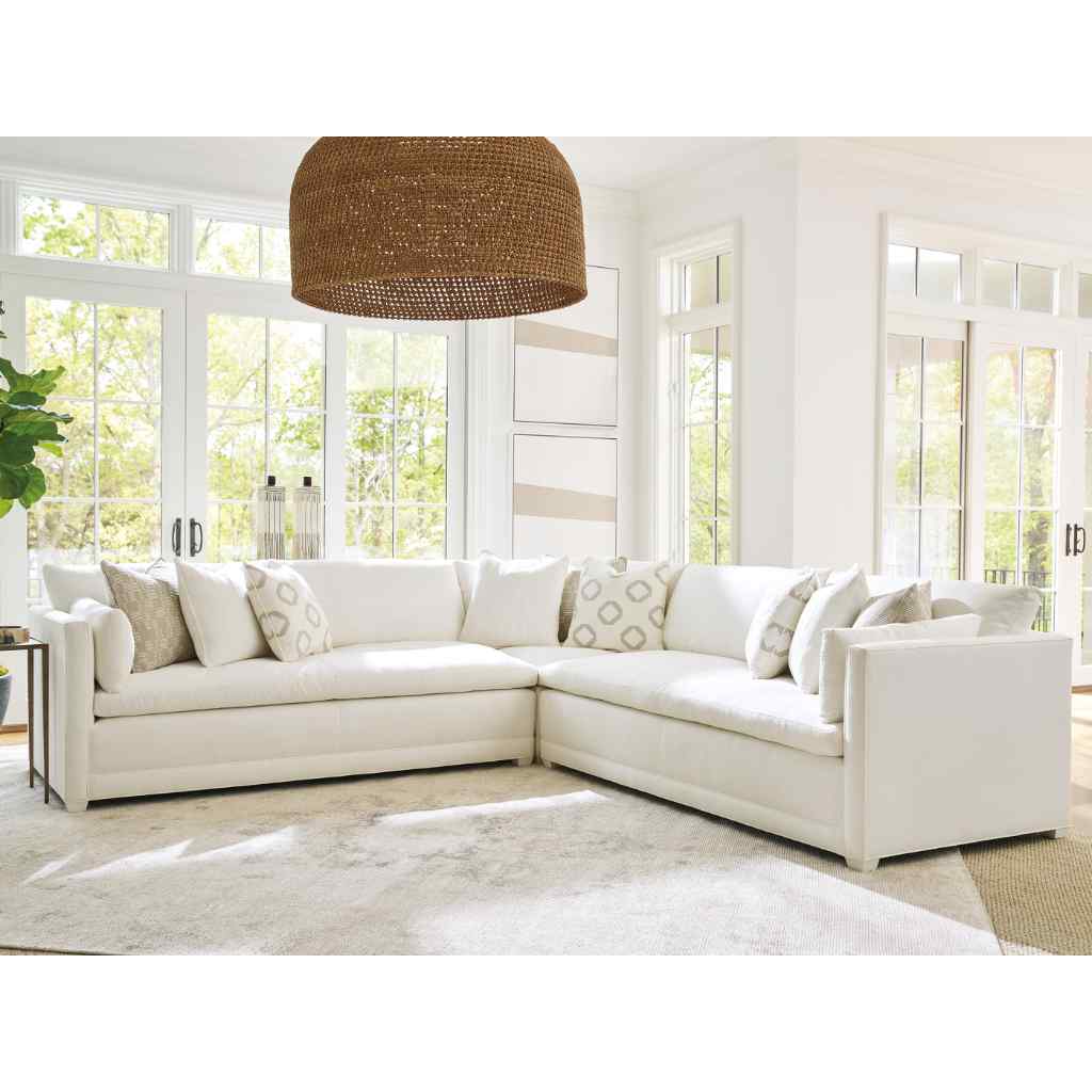 Colony Sectional - Barclay Butera Upholstery Seabreeze