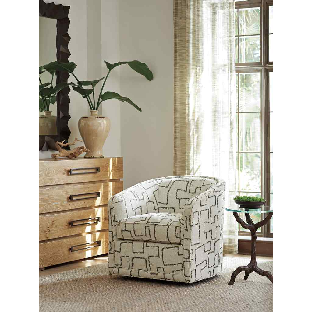 Colton Swivel Chair - Los Altos Aged Bronze