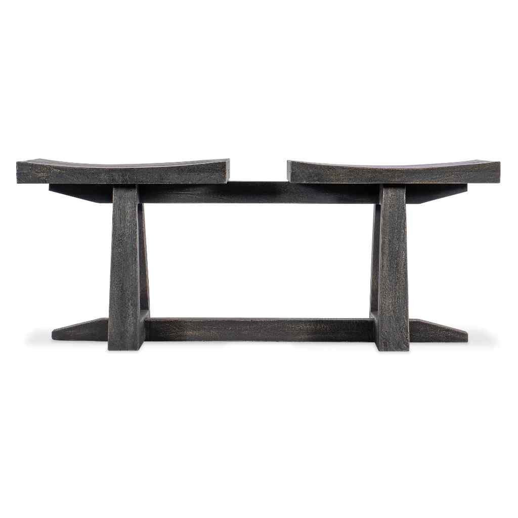 Commerce and Market Arness Tandem Bench Black