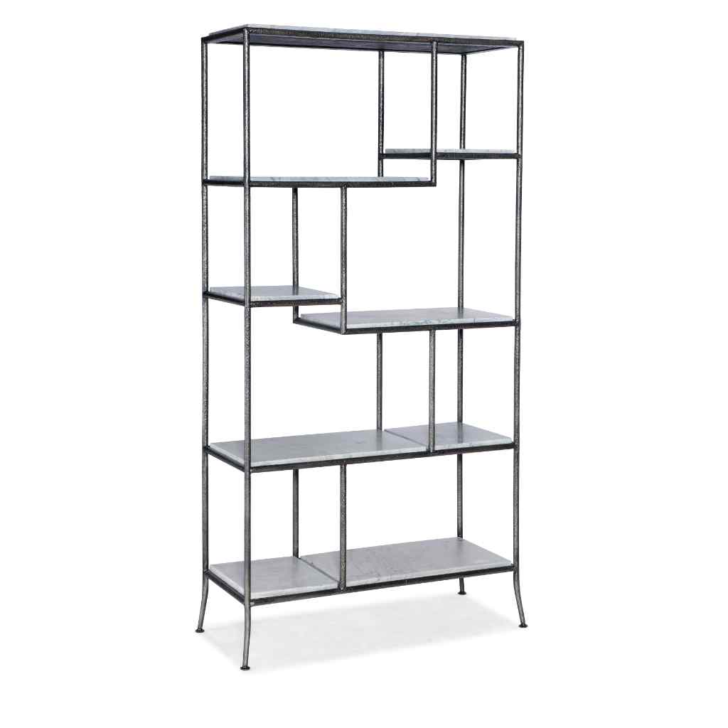 Commerce and Market Bookcase Gray