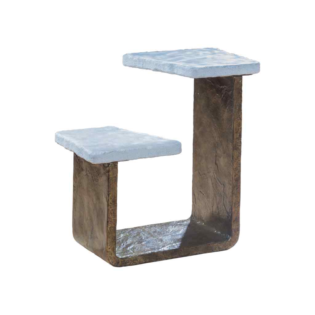 Contango Tiered Spot Table Brown