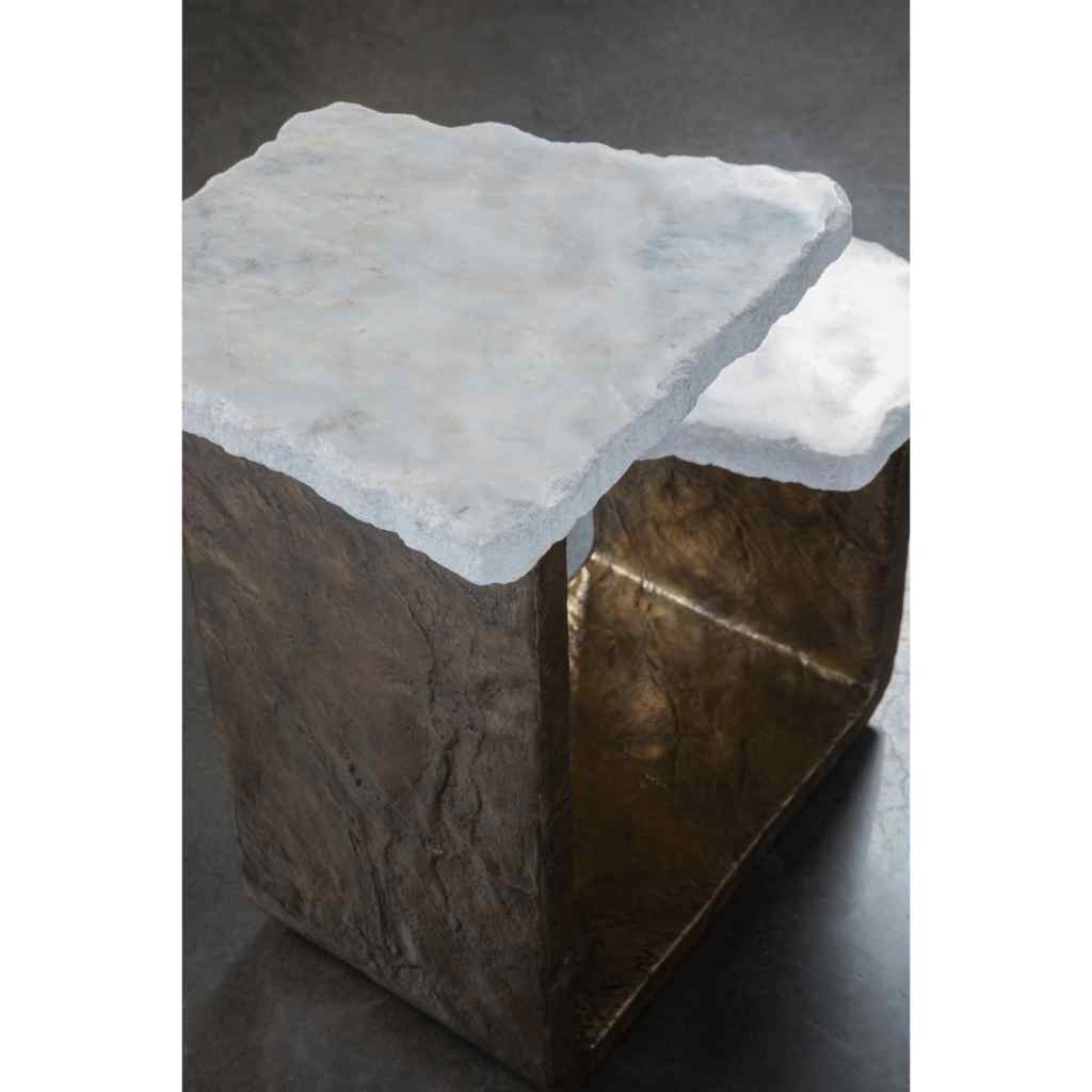 Contango Tiered Spot Table Brown