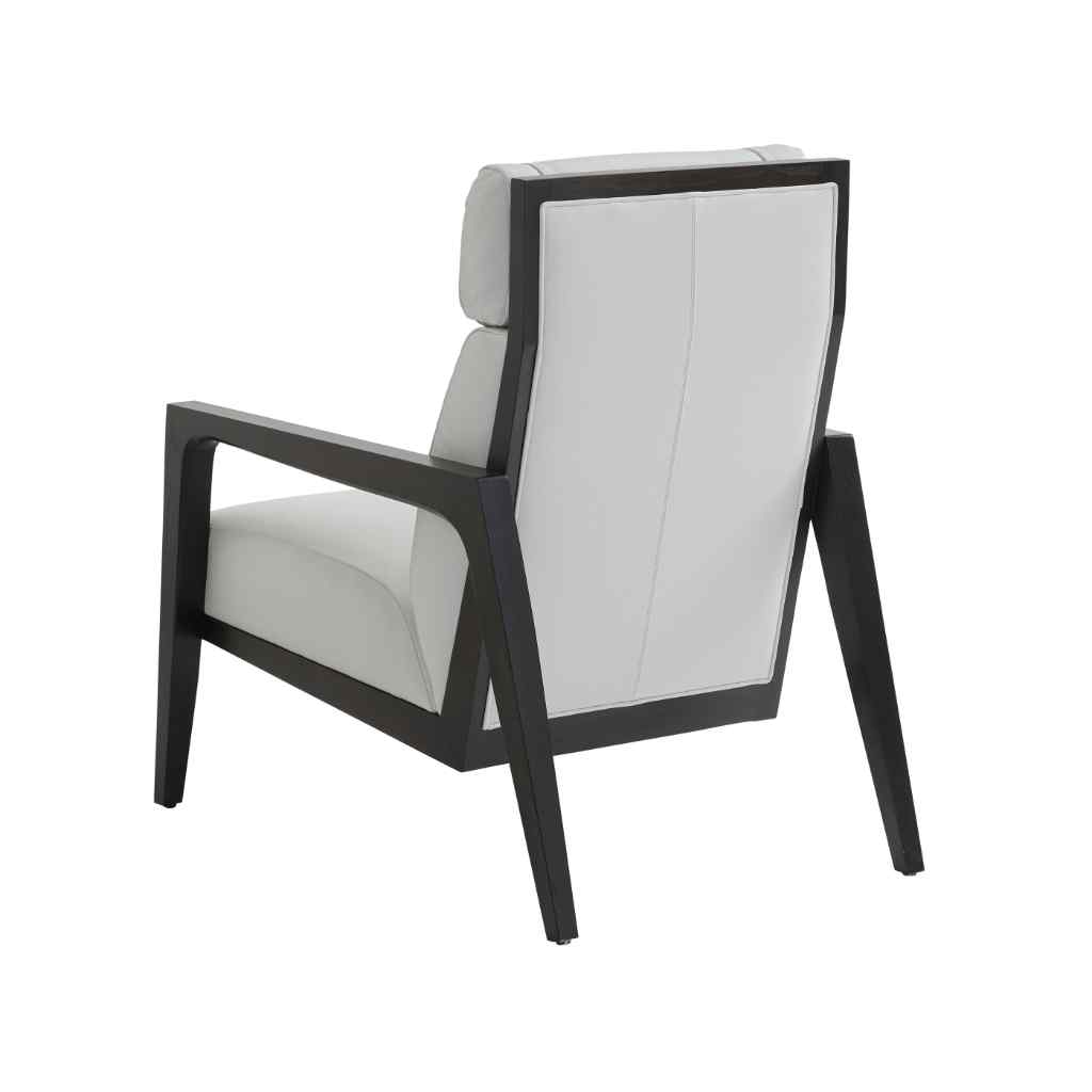 Covina Leather Chair Brown