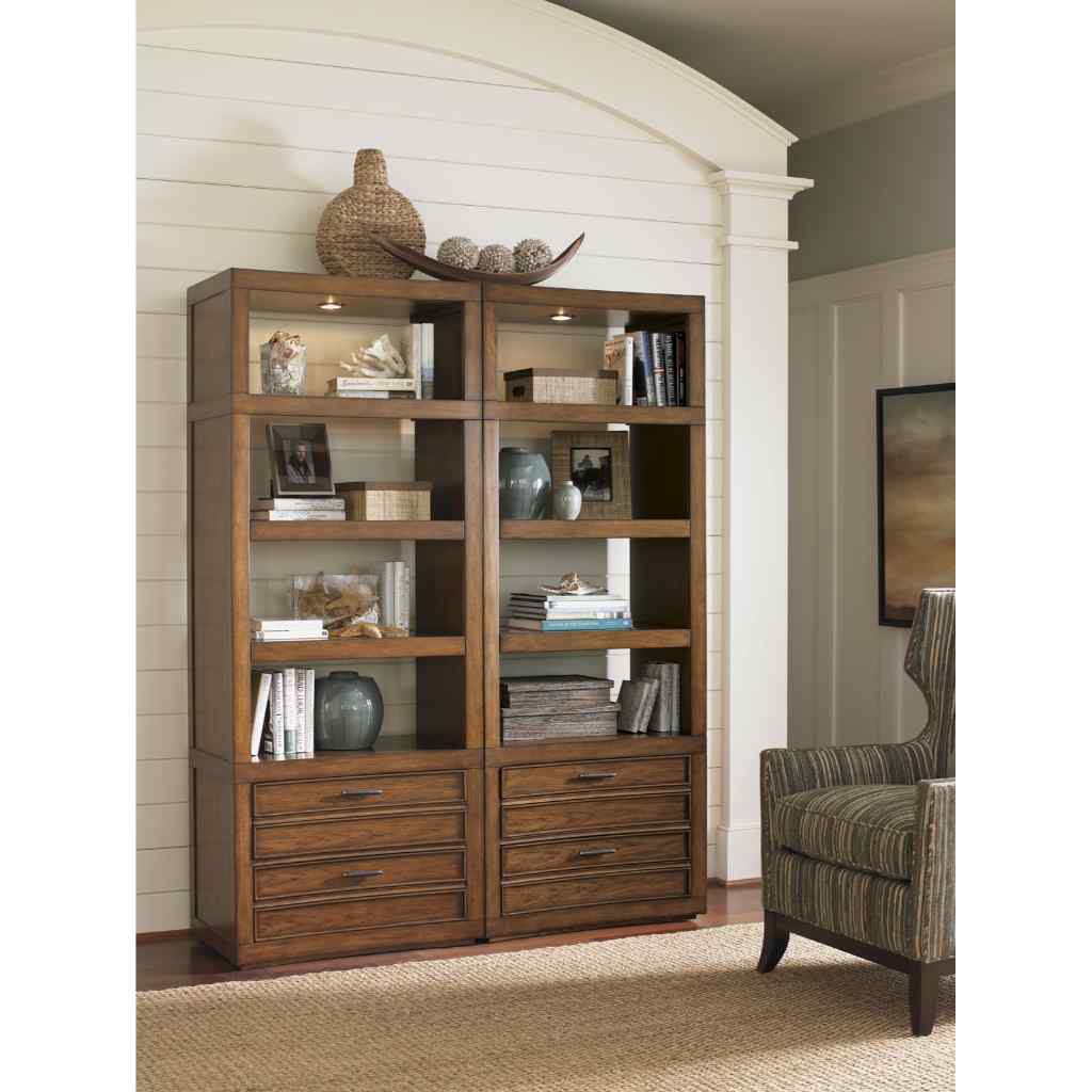 Crystal Sands Bookcase Brown