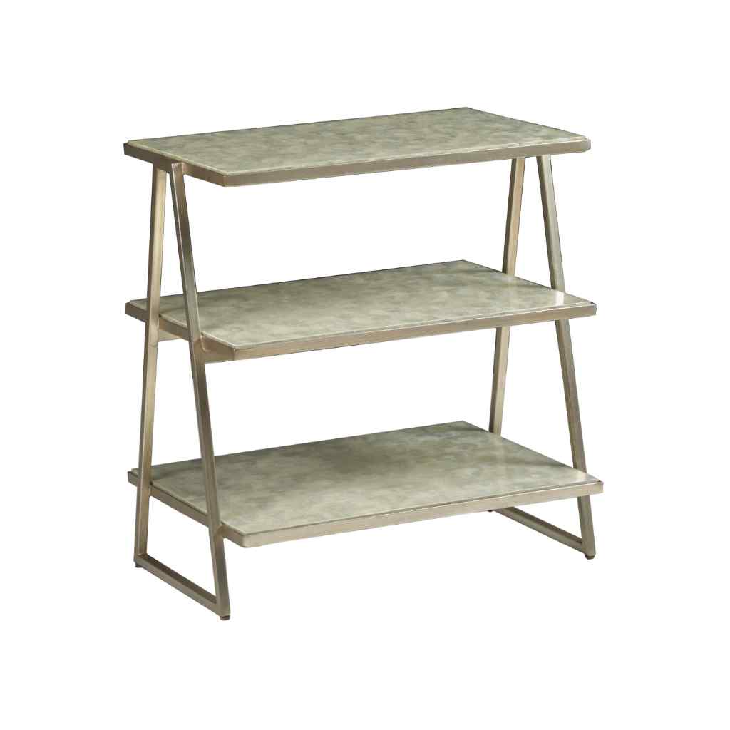 Cumulus Capiz Triangular Tier Table Brown