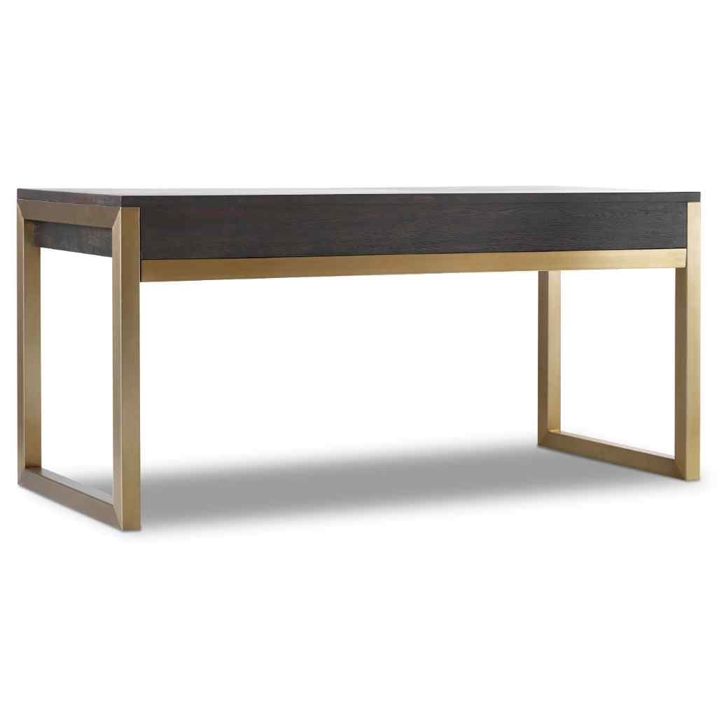 Curata Short Left/Right/Freestanding Desk Brown