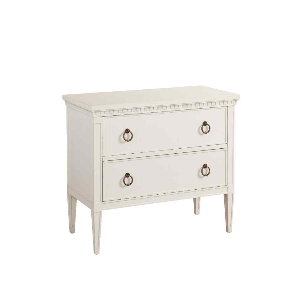 Dartmoor Bachelors Chest - Laguna White