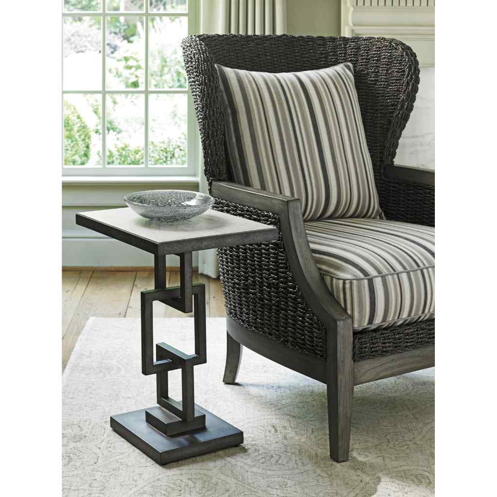 Deerwood Rectangular Side Table Oyster