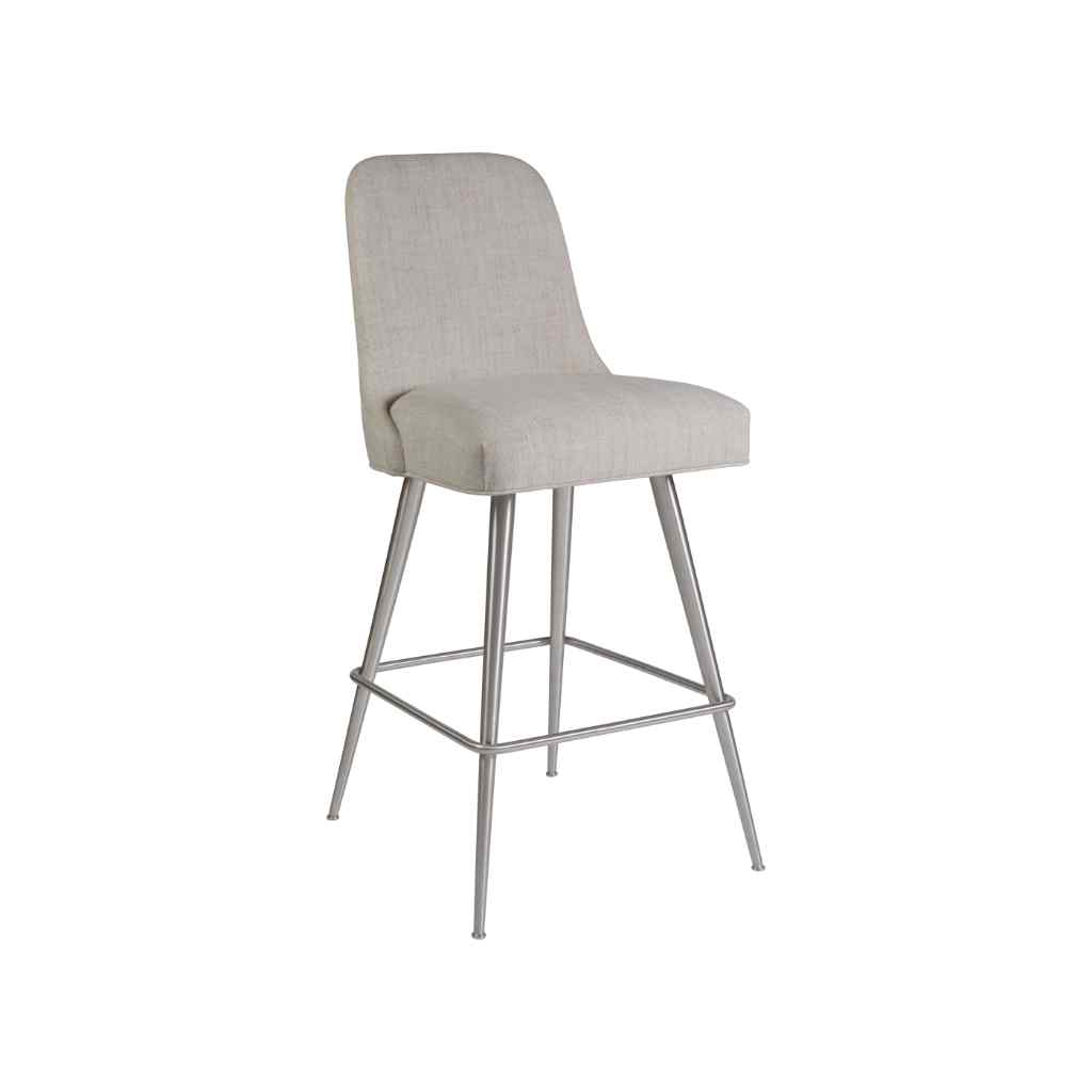 Dinah Swivel Barstool Misty Gray